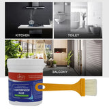 Transparent sealant glue, ideal for leakage protection on walls, roofs, and windows.