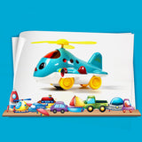 Toy plane with sound effects