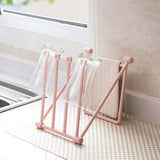 Folding Kitchen Bathroom Towel Rack, Towel Stand (1 Pc)