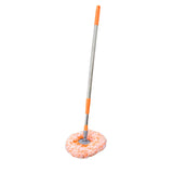 360° Rotatable Ceiling Dust Cleaning Mop Extendable Long Lightweight Handle Mop Heads Pad, Spin Scrubber for Ceiling Floor Bathroom Kitchen Tile