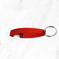 2 in 1 Compact Metal Bottle Opener with Keyring (1 Pc) - Home Impro... - durable home improvement for daily use