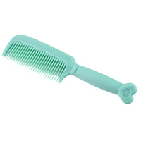 Compact Plastic Hair Comb with Heart Health - Premium Quality - Best Quality & Value
