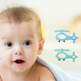 Silicone Helicopter Shape Teether for Baby (1 Pc / Mix Color)