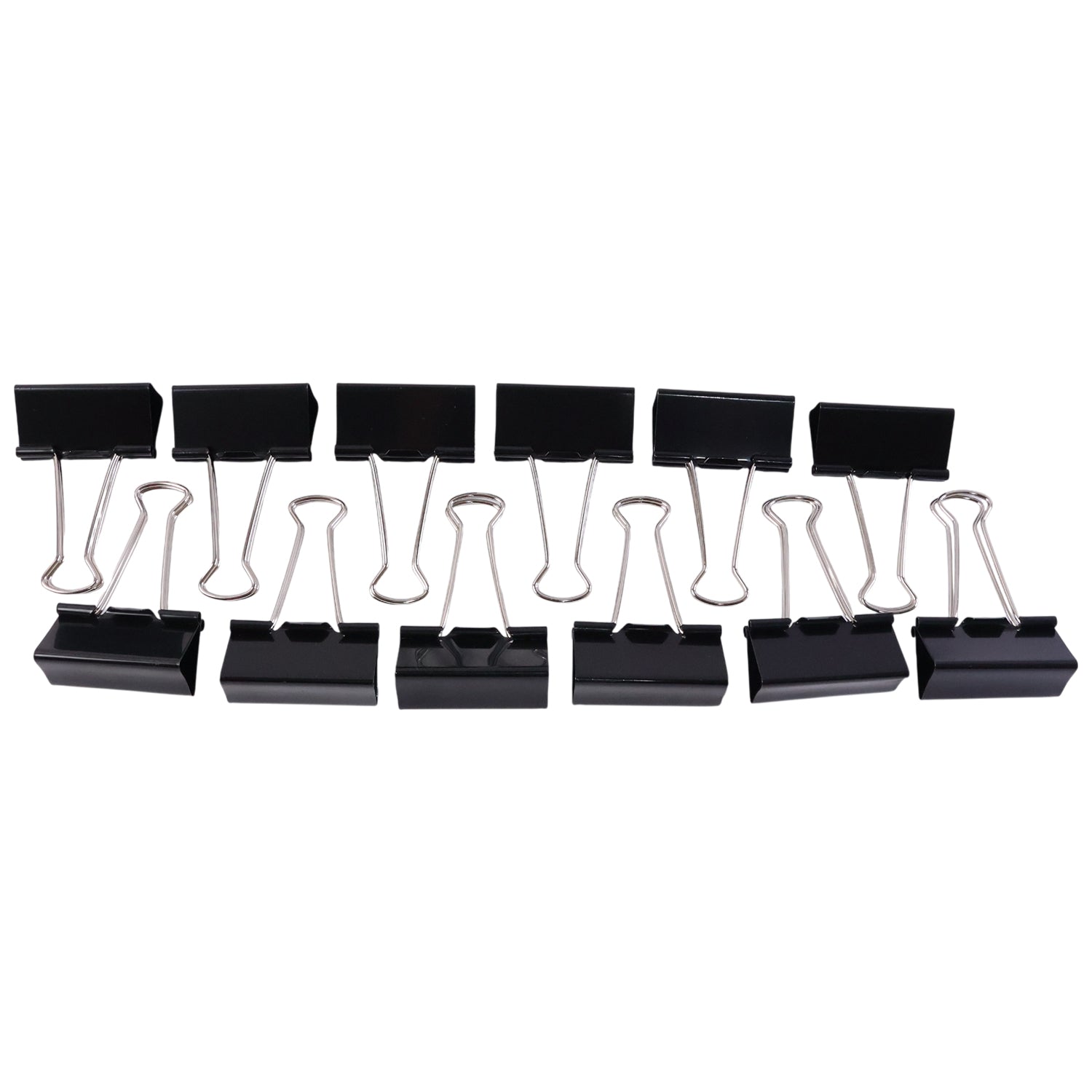 25mm Black Binder Clips (12 Pc) - Office Products Office Products product overview