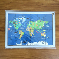 Portable Educational Wooden World Map Toys - Premium Quality - Best Quality & Value