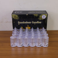24 LED Flameless Decorative Candles