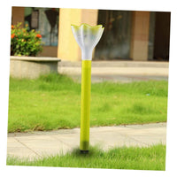 Street Light Solar Flowers Lights Road Light Flower Landscape Light Decorative Yard Lights Solar Lights Garden Stake Flower Lights Solar Landscape Light in Outdoor Spotlight (2 Pc )