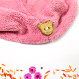 Microfiber Hair Wrap Towel Cap (1 Pc / 63x23 Cm /  Mix Color)