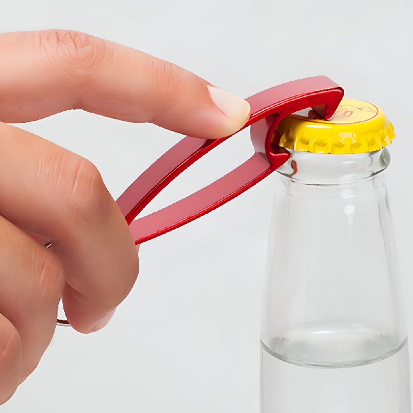 2 in 1 Compact Metal Bottle Opener with Keyring (1 Pc) - Home Impro... - LootFaat home improvement premium quality