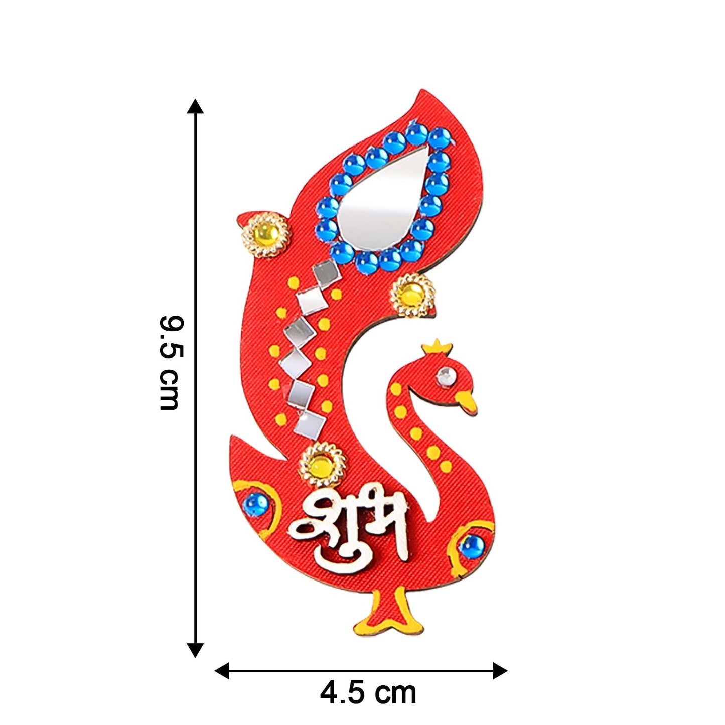 Premium Decorative Wooden Shubh Labh Home - Premium Quality - Best Quality & Value