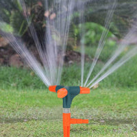 Efficient Rotating Garden Sprinkler – 3 Arm 360° Coverage |