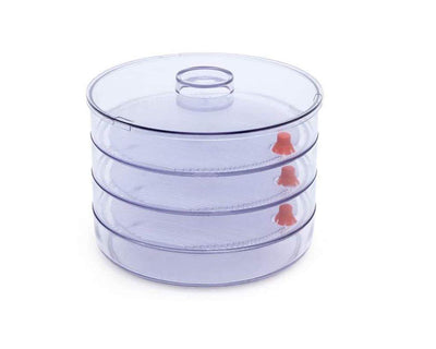 4-Tier Plastic Sprout Maker - White - second image
