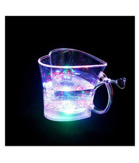 Heart Shape Activated Blinking Led Glass Cup - LootFaat