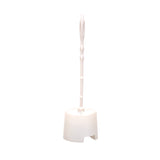 Potted toilet brush holder with brush