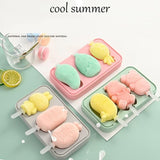 Silicone Popsicle Molds, Reusable Ice Cream Molds With Sticks And Lids. A Must-Have Popsicle Mold For Summer.