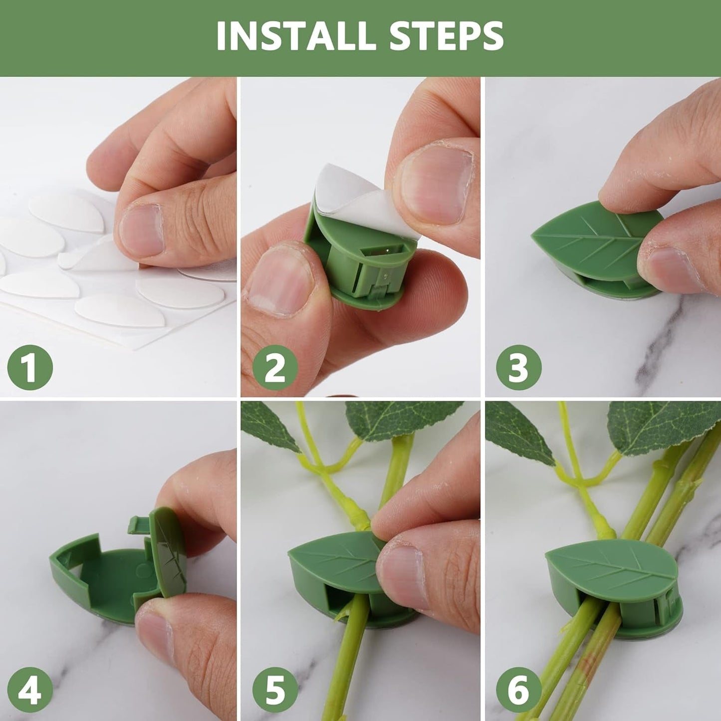 Premium Plant Climbing Wall Clip,Self Garden - Premium Quality - Best Quality & Value