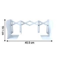 Adjustable Telescopic Iron Desk Book Stand (1 Pc)