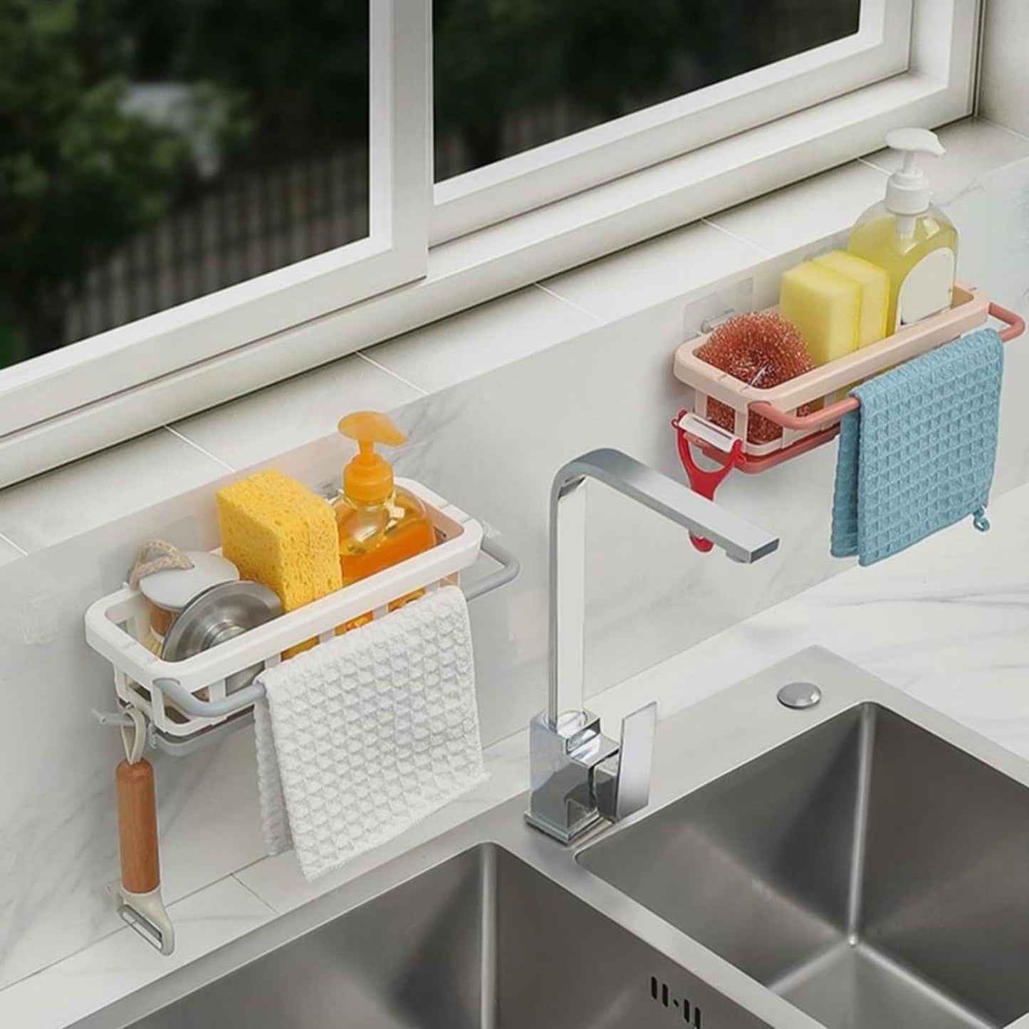 Premium Hanging Drain Rack & Home - Retractable - Best Quality & Value