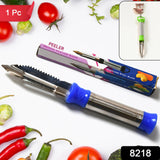 2in1 Multi-Purpose Stainless Steel Peeler With Hanging Ring For Vegetables, Potato Peeler, Carrot, grated, Suitable for Peeling and shredding Fruit and Vegetables Kitchen Accessories, Piller (1 pc) 