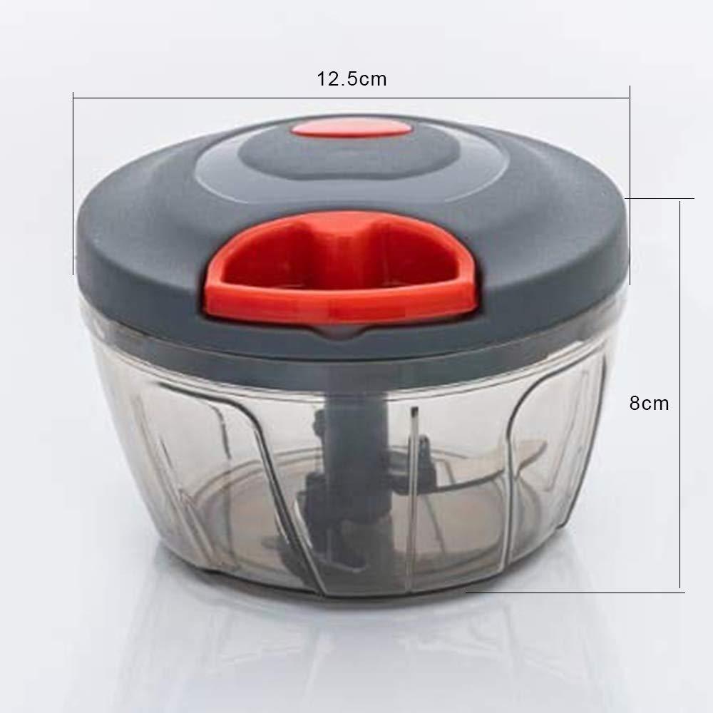 Manual Food Chopper Compact  Powerful Hand Held Vegetable Chopperblender - LootFaat