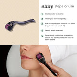 Derma roller for facial polishing and scar treatment