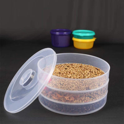 3-Tier Plastic Sprout Maker - White