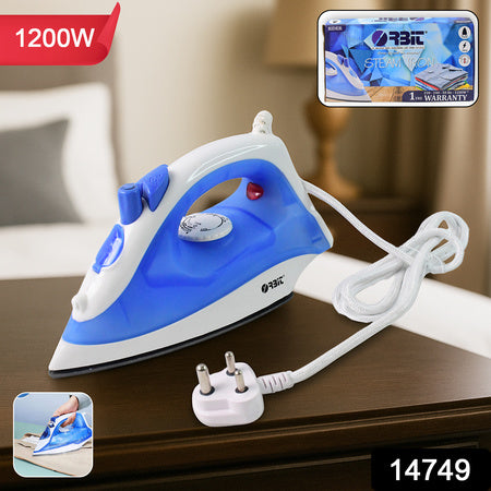 Orbit 1200W High-Performance Steam Iron with Adjustable Temperature