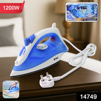 Orbit 1200W High-Performance Steam Iron with Adjustable Temperature