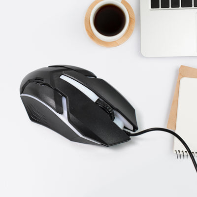 Ergonomic USB Wired Gaming Mouse with LED Lighting - second image