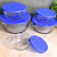 Premium Modern Glass Bowl Set Home - Stackable - Best Quality & Value