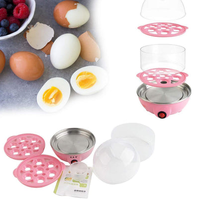 Multi-function 2 Layer 14 Egg Cooker Boilers  Steamer - second image