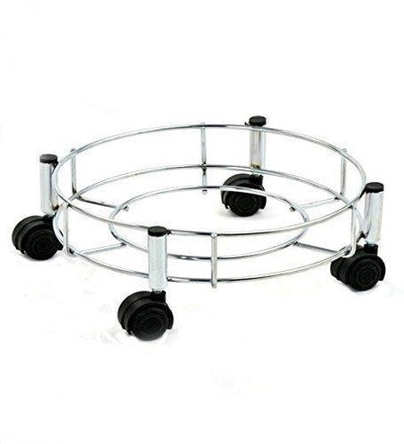 Stainless Steel Gas Cylinder Trolley - LootFaat