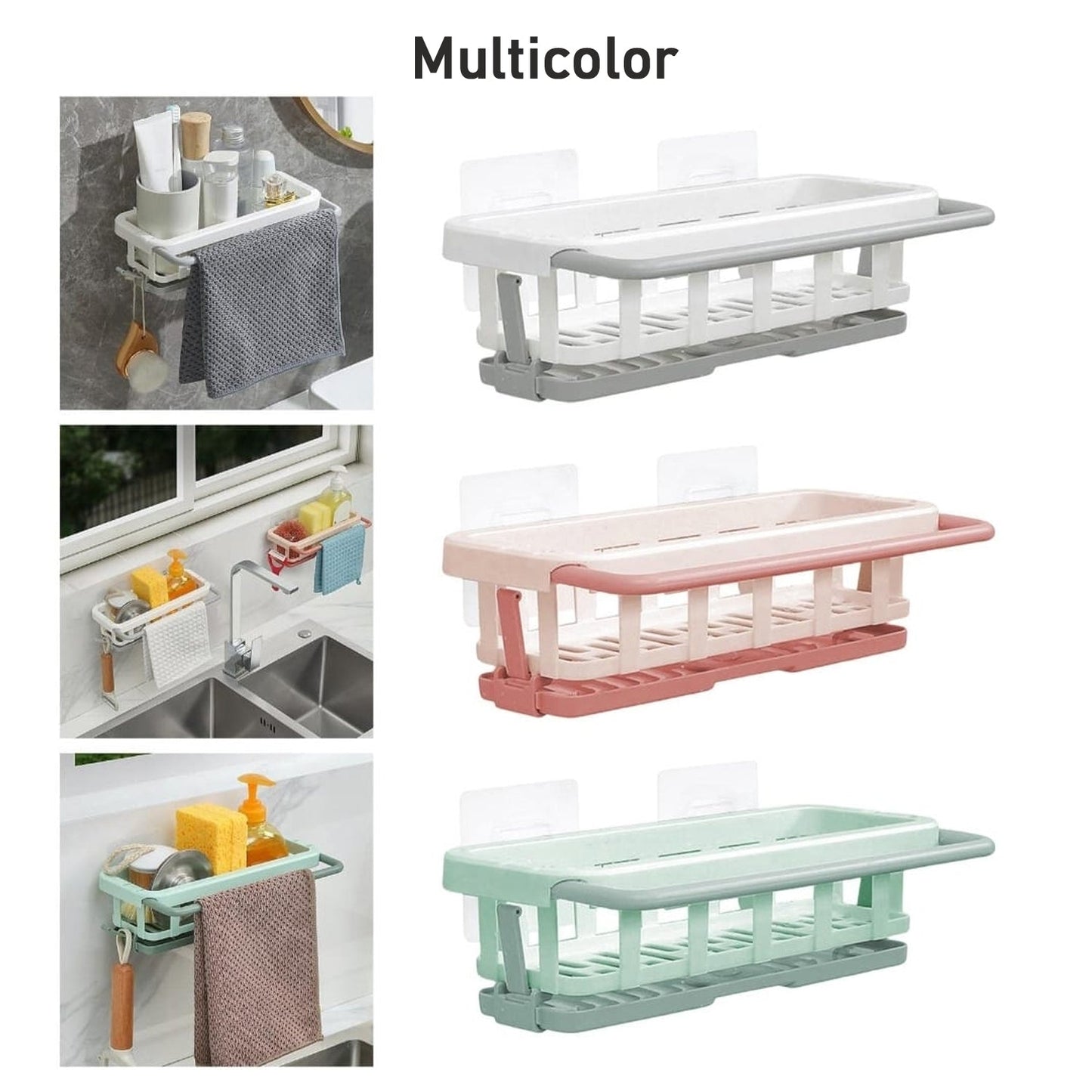 Premium Hanging Drain Rack & Home - Retractable - Best Quality & Value
