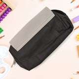 Pencil Pouch With Zipper, Students Pencil Case Large Capacity, Makeup Pouch, Stationery Bag (1 Pc/ 2 Compartment)