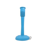 Faucet splash regulator with adjustable flow control for water conservation.