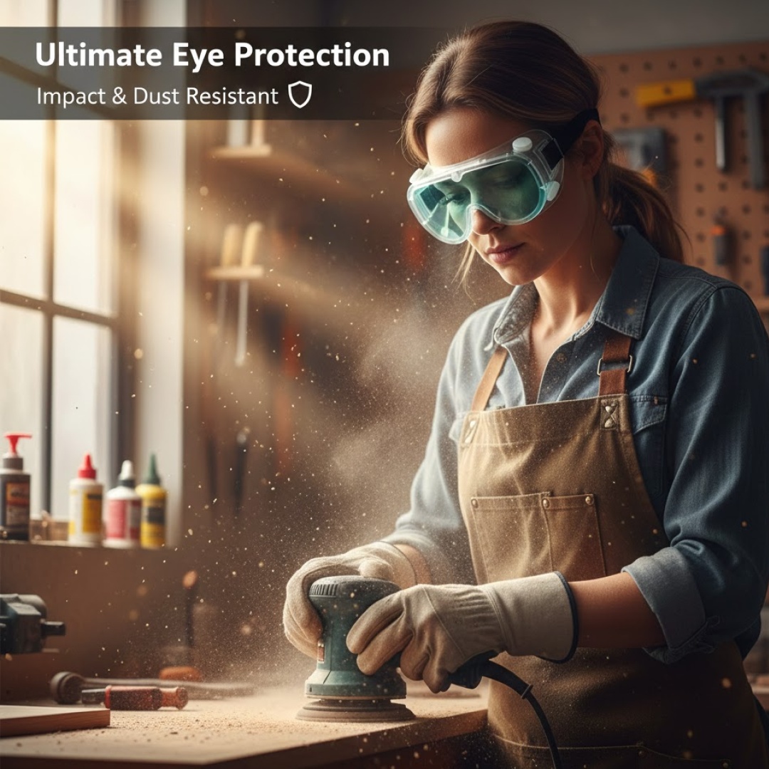 Premium Eye Safety Goggles, Technic Health - Premium Quality - Best Quality & Value