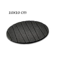 6 Pcs Useful Round Shape Plain Silicone Cup Mat Coaster Drinking Tea Coffee Mug Wine Mat For Home - LootFaat
