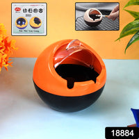 Ball Ashtray Pp Plastic Windproof With Lid Indoor Outdoor Patio Car Portable Ashtray - LootFaat