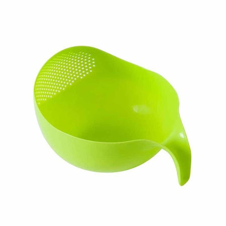 Rice Bowl Thick Drain Basket With Handle - LootFaat