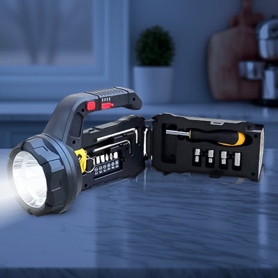 Multi Functional Sos Light With Tool Box Torchlight (18 W) - second image