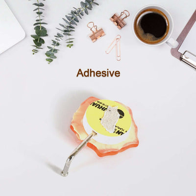 Multipurpose Mix Design Self Adhesive Wall Hooks Load Capacity Upto 1 Kg - second image
