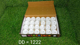 LED tealight candles, white, 24 pcs, for festive decorations