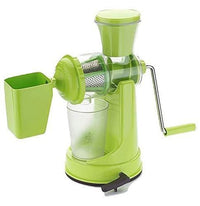 Manual Fruit Vegetable Juicer With Juice Cup And Waste Collector - LootFaat