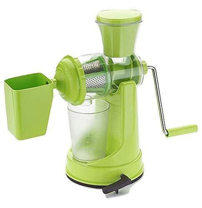 Manual Fruit Vegetable Juicer With Juice Cup And Waste Collector - second image