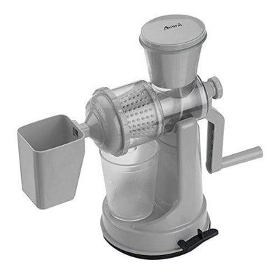 Manual Fruit Vegetable Juicer With Juice Cup And Waste Collector