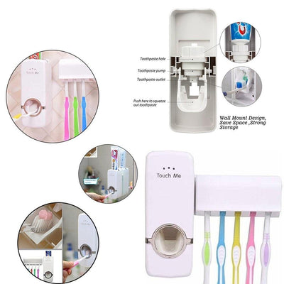 Toothpaste Dispenser  Tooth Brush Holder - second image