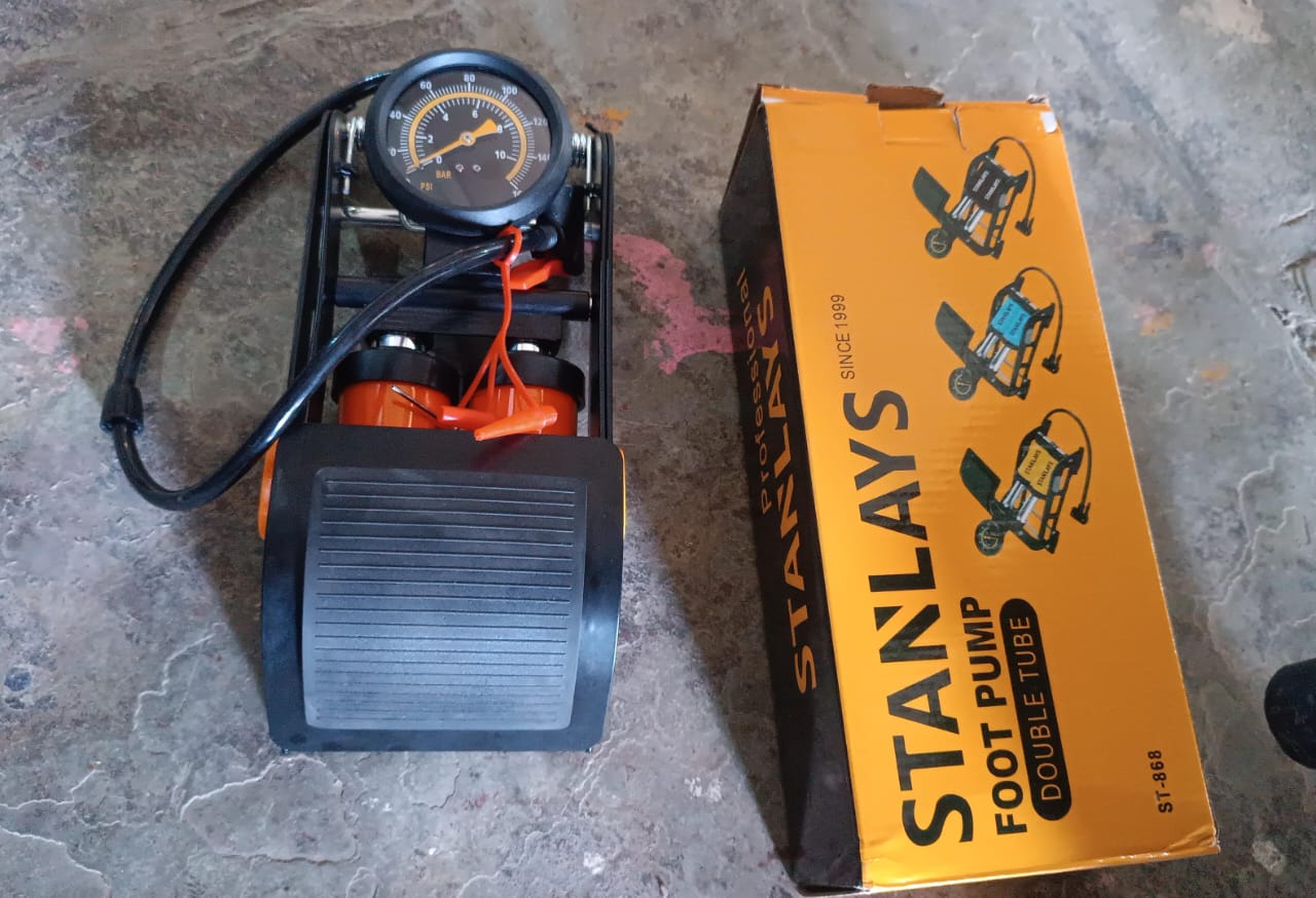 Portable High Pressure Foot Car - Foldable - Best Quality & Value