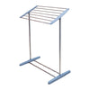 Multi-functional Single Tier Mobile Towel Foldable Rack For Cloth And Towel  Stainless Steel And Plastic Made Mobile Towel And Cloth Rack Holder Indoor  Outdoor Standing Movable Cloth Dryer Rack Balcony Cloth Drying Stand