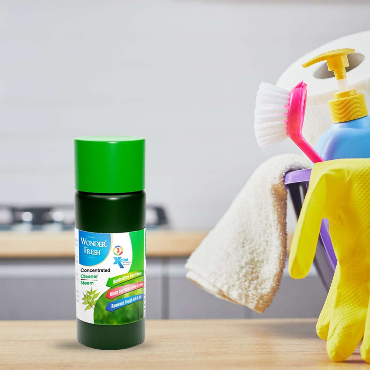 Mop Floor Surface Cleaner Liquid - Disinfectant Insect Repellent - LootFaat