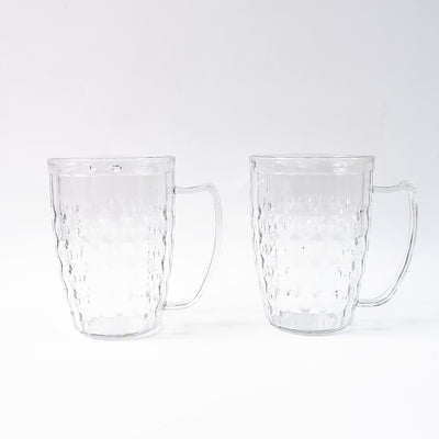 Apex Mocktail Mug Glass (2 Pc Set  400 Ml)